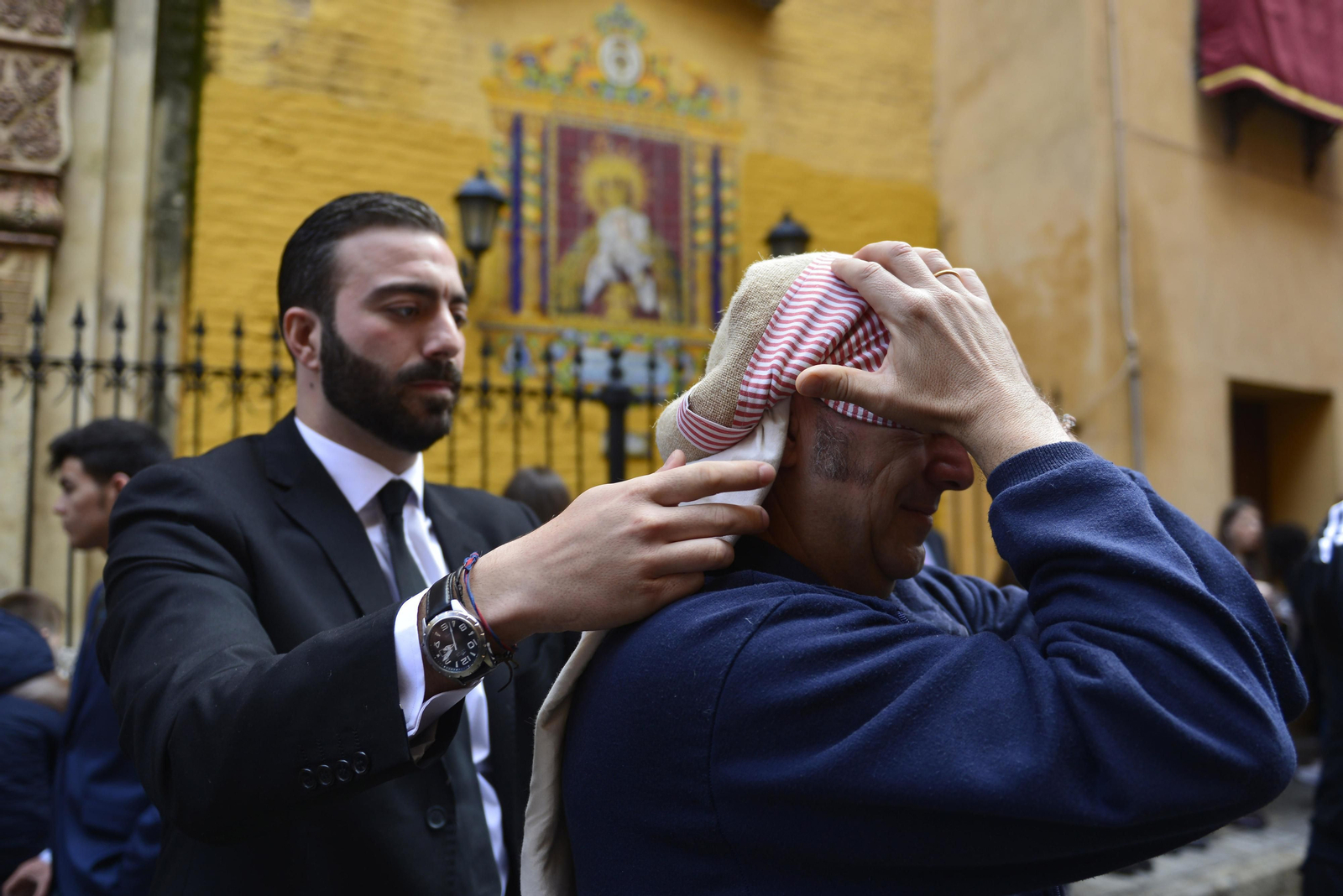 Salida de la Hermandad de la Cena