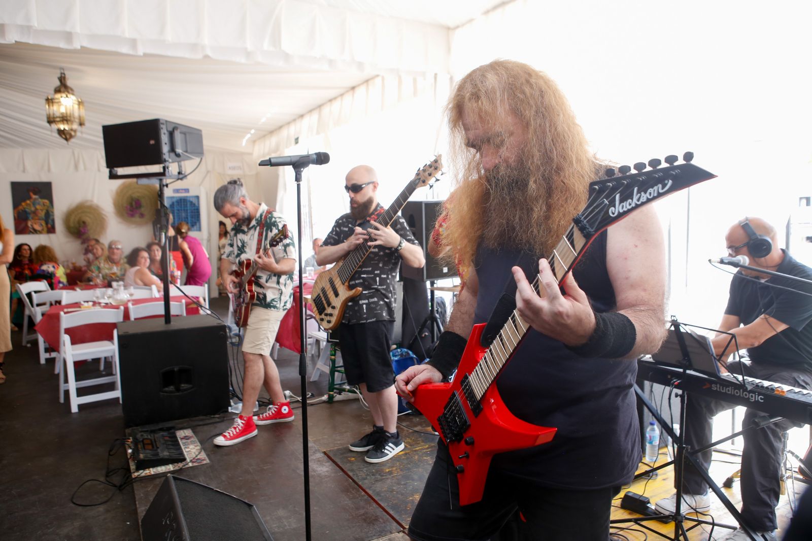 Ambiente en el miércoles festivo de la Feria Real de Algeciras