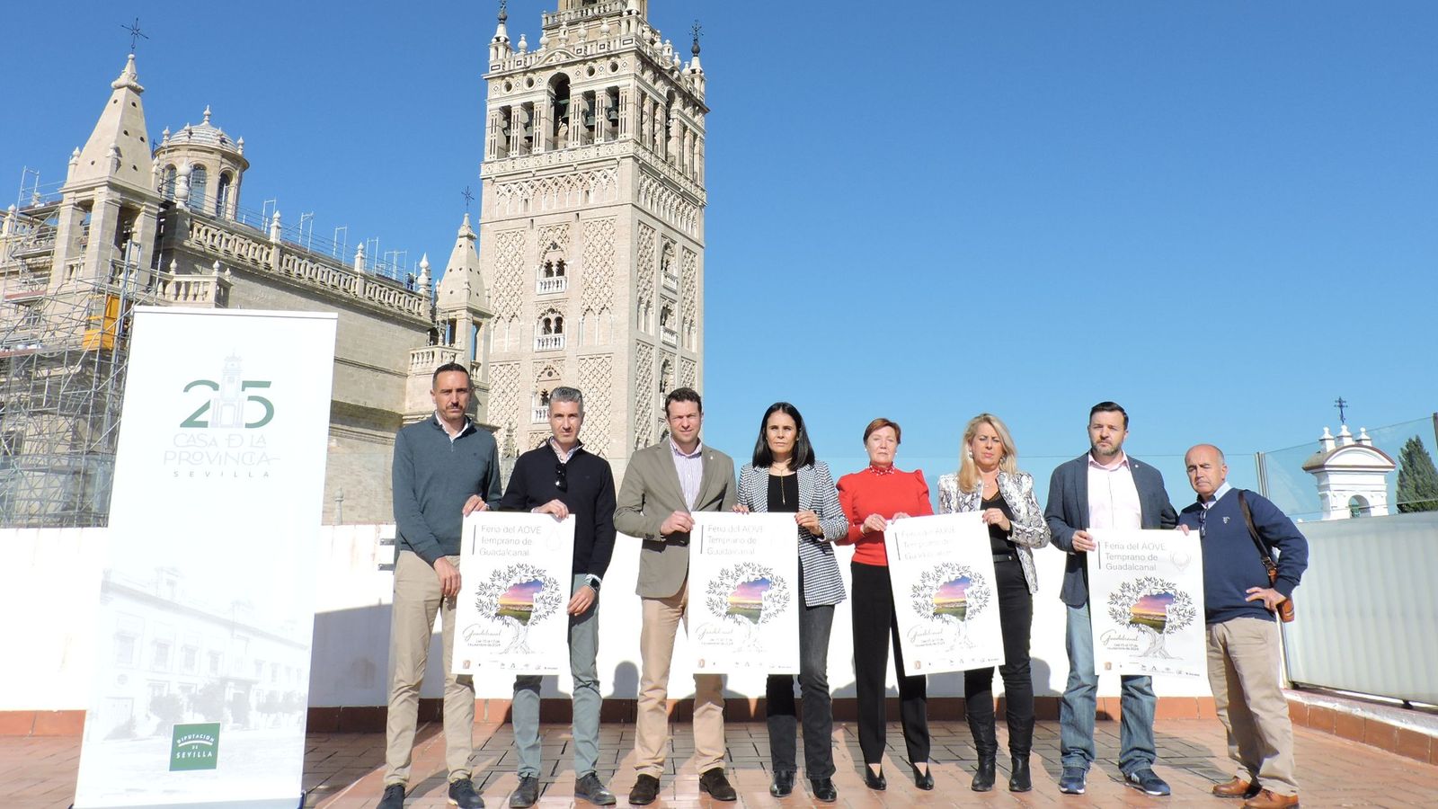 Presentación de la I Feria del AOVE temprano de Guadalcanal.