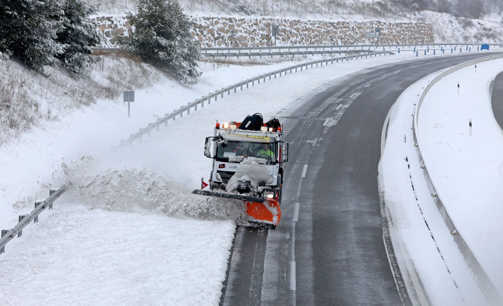 Temporal de frío y nieve en el norte del país