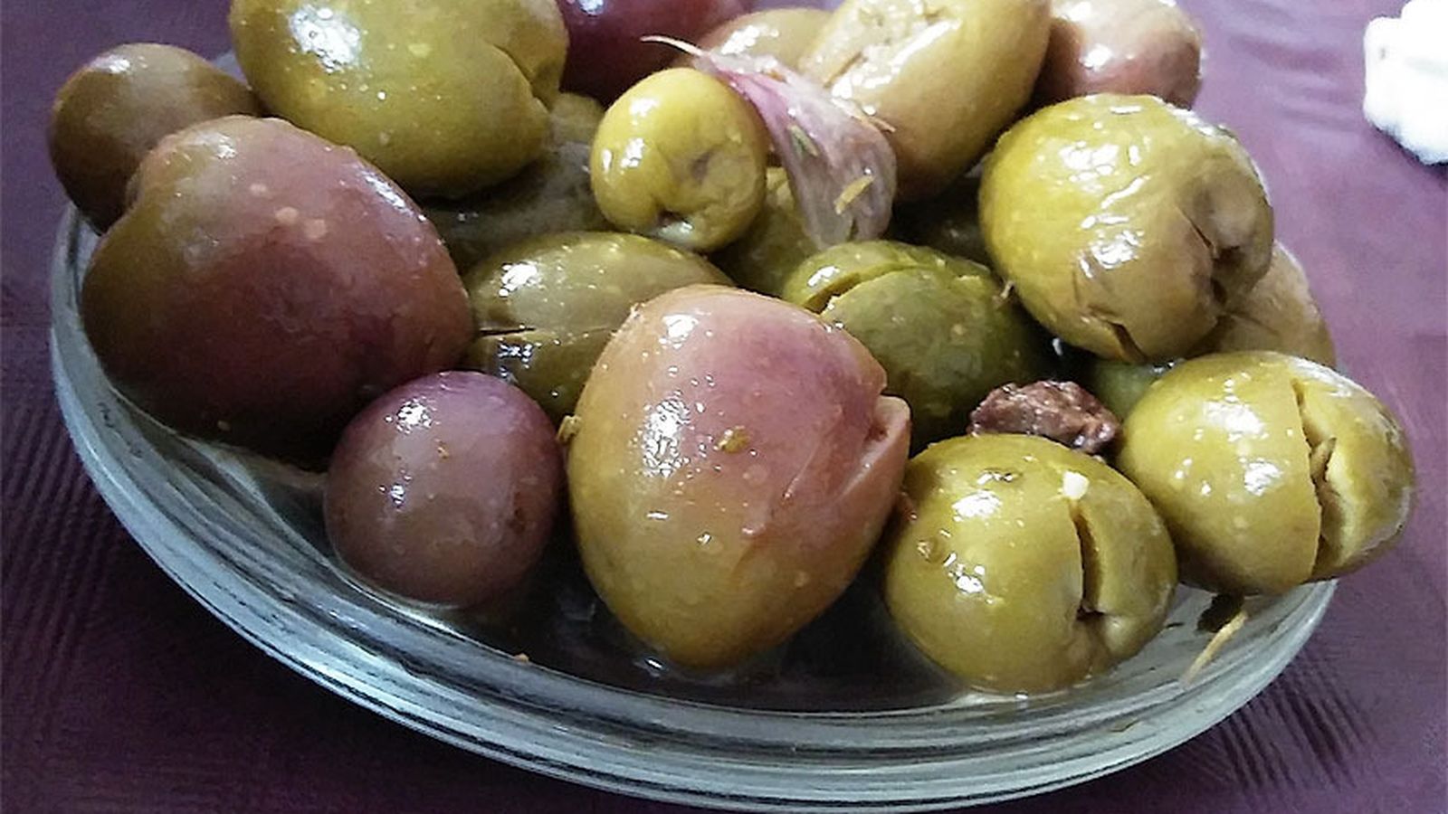 Aceitunas aliñás