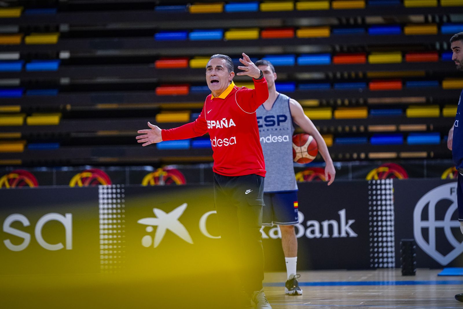Fotos: Los jugadores del Unicaja ya entrenan con España