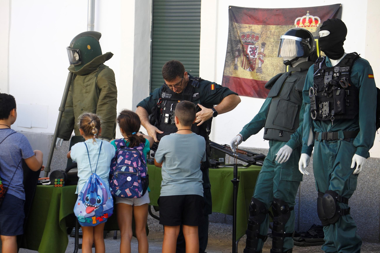 Las mejores imágenes de la exhibición de la Guardia Civil de Córdoba