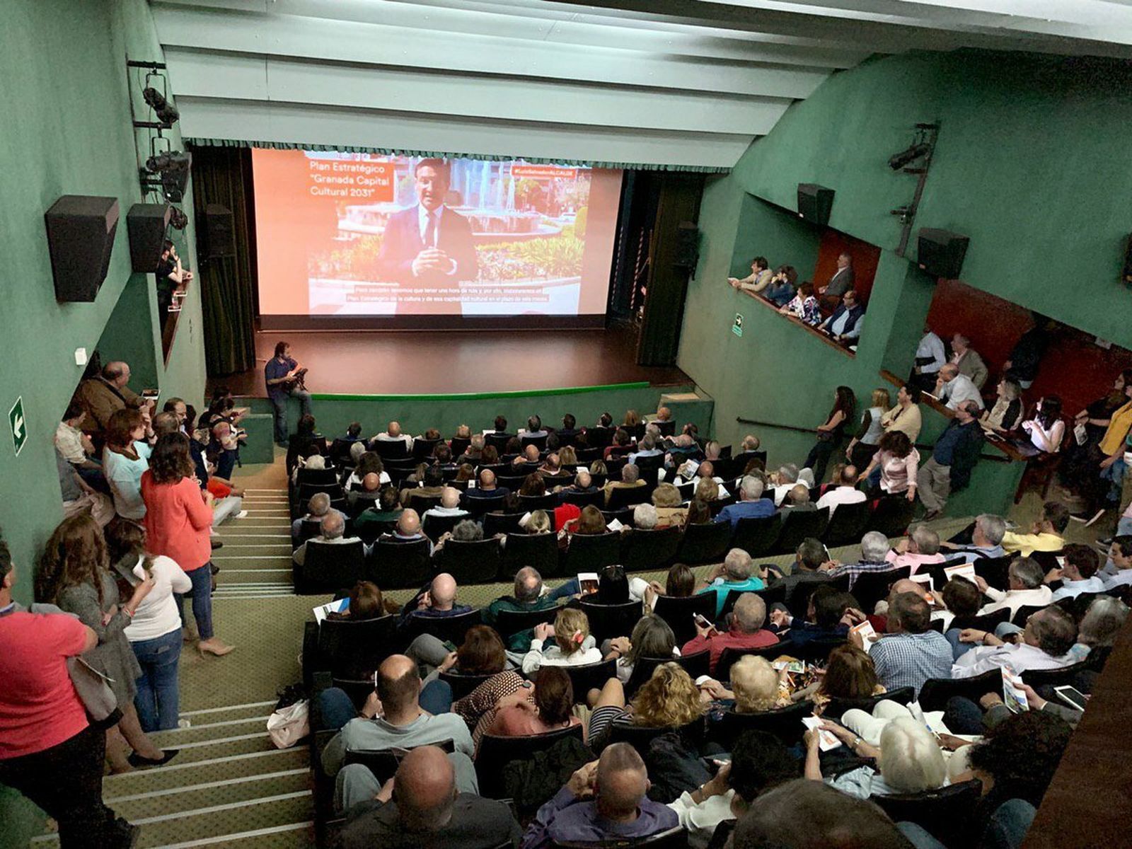 Un momento de la presentación del proyecto de Ciudadanos.