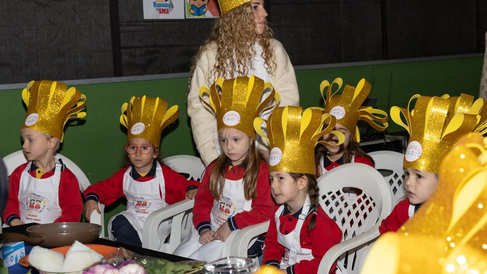 'Pequeños Chefs' la actividad que los chefs estrella Michelin realizan con el alumnado del Colegio Santa María de Los Apóstoles