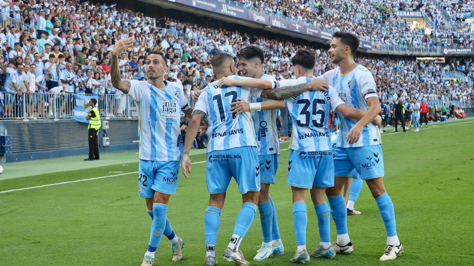 Las fotos del Málaga CF - SD Huesca