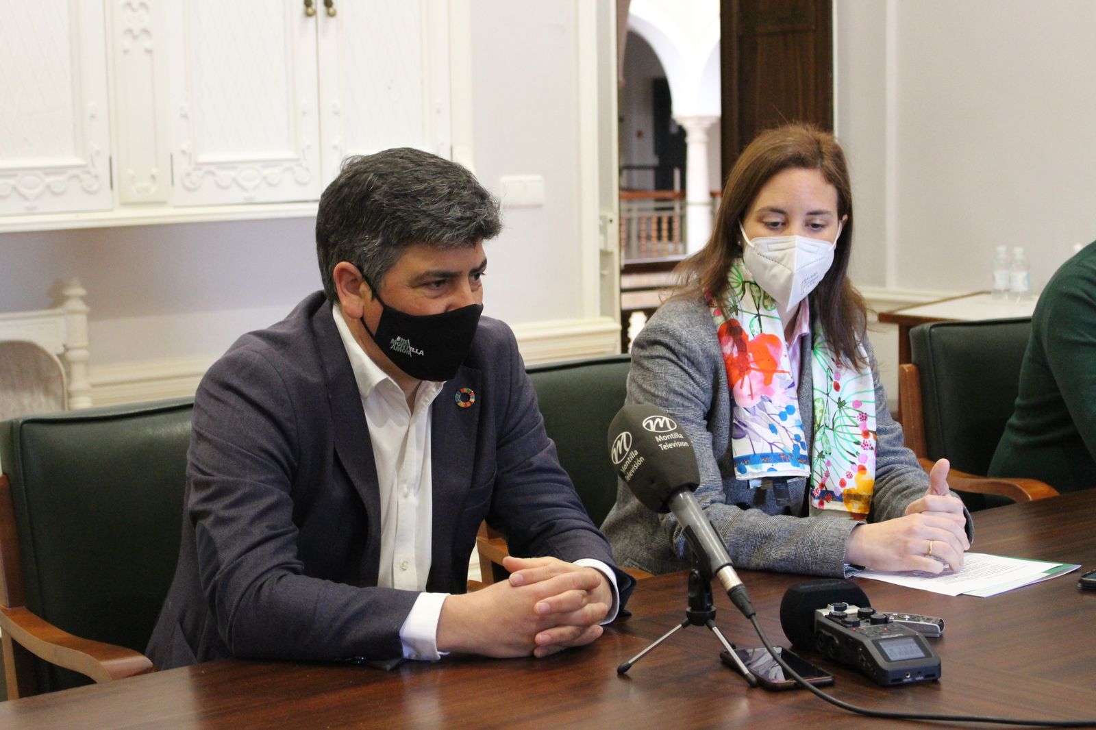 Rafael Llamas y Cristina Casanueva.