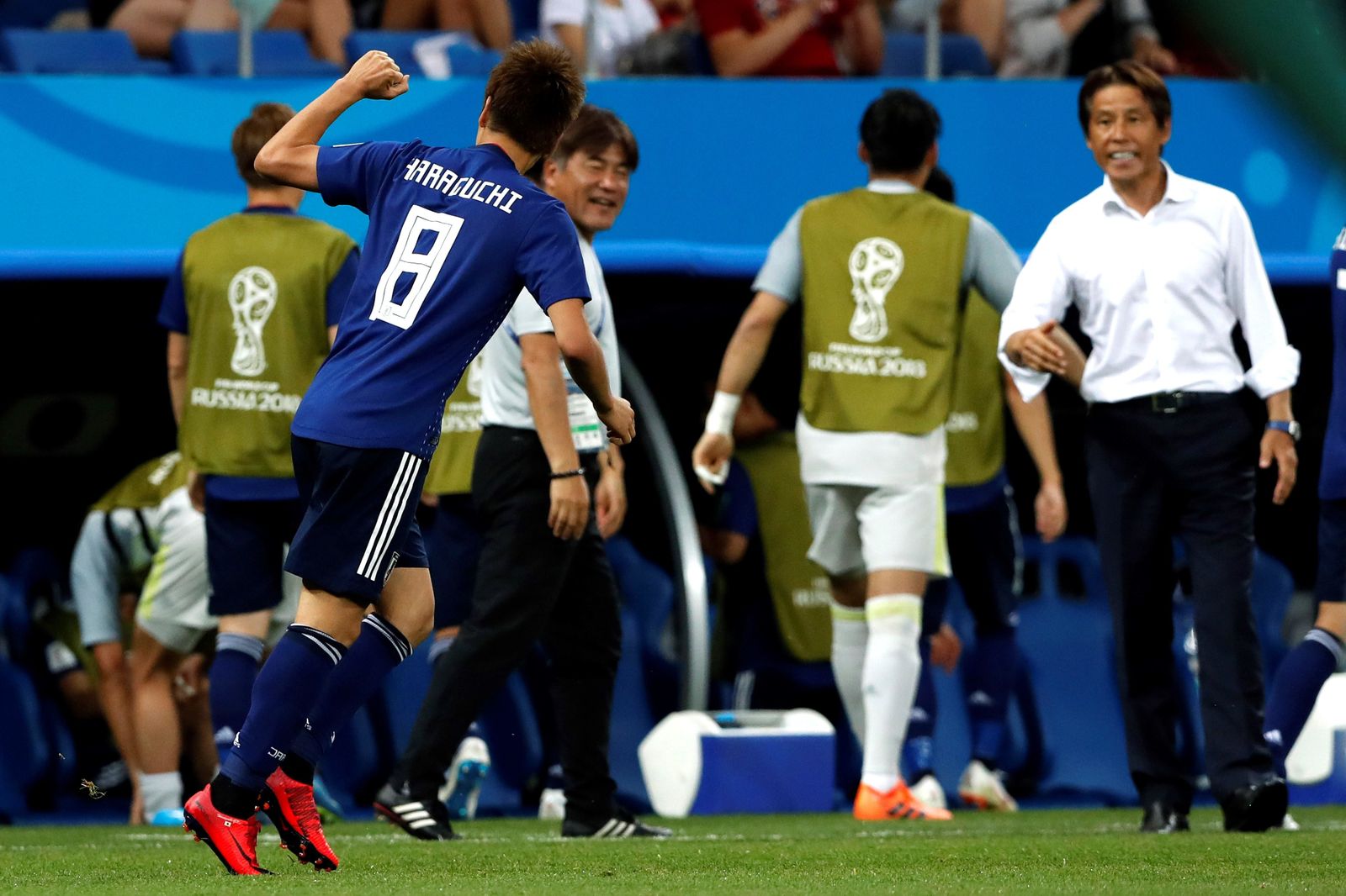 Las imágenes del Bélgica-Japón