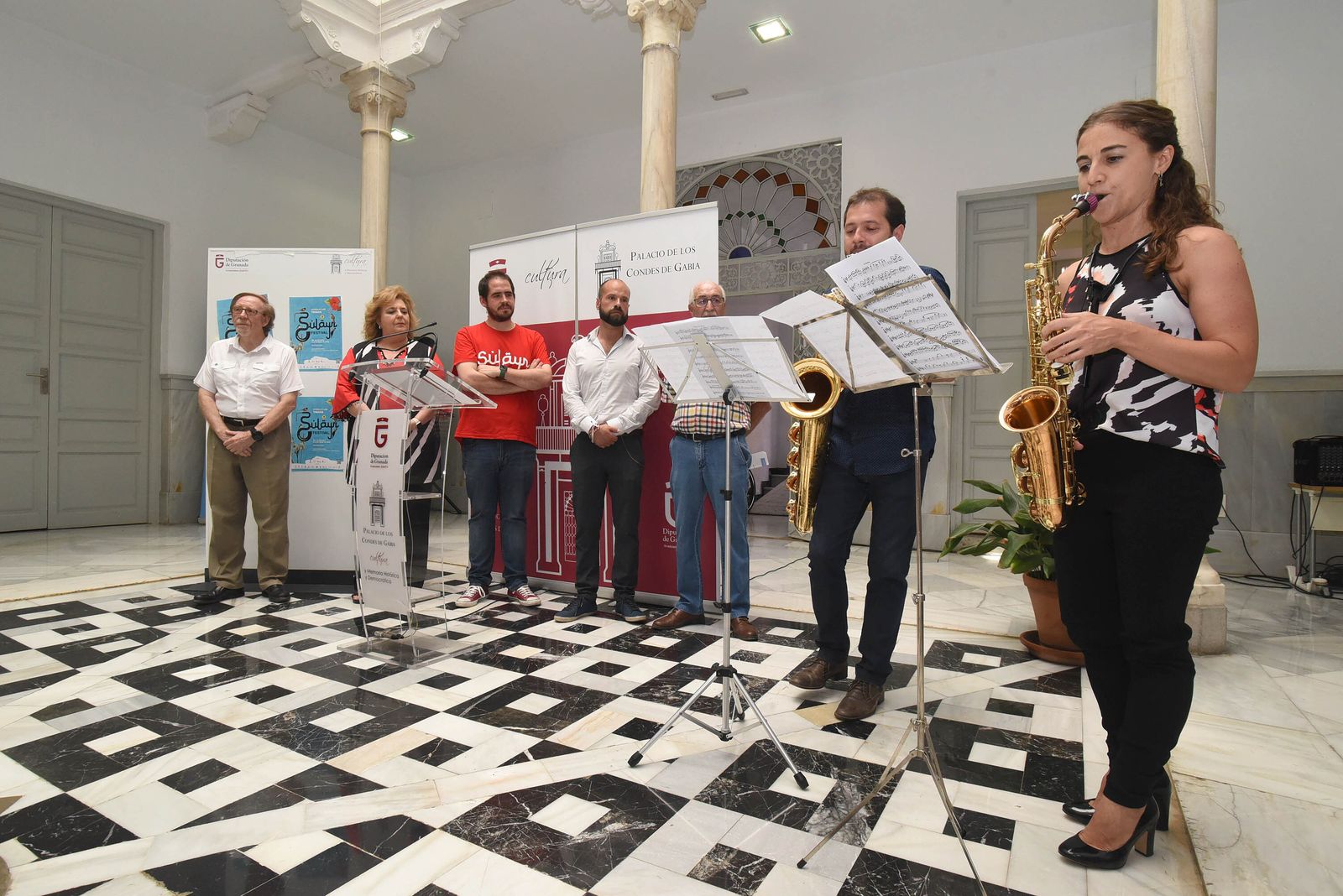Un momento de la presentación del festival.