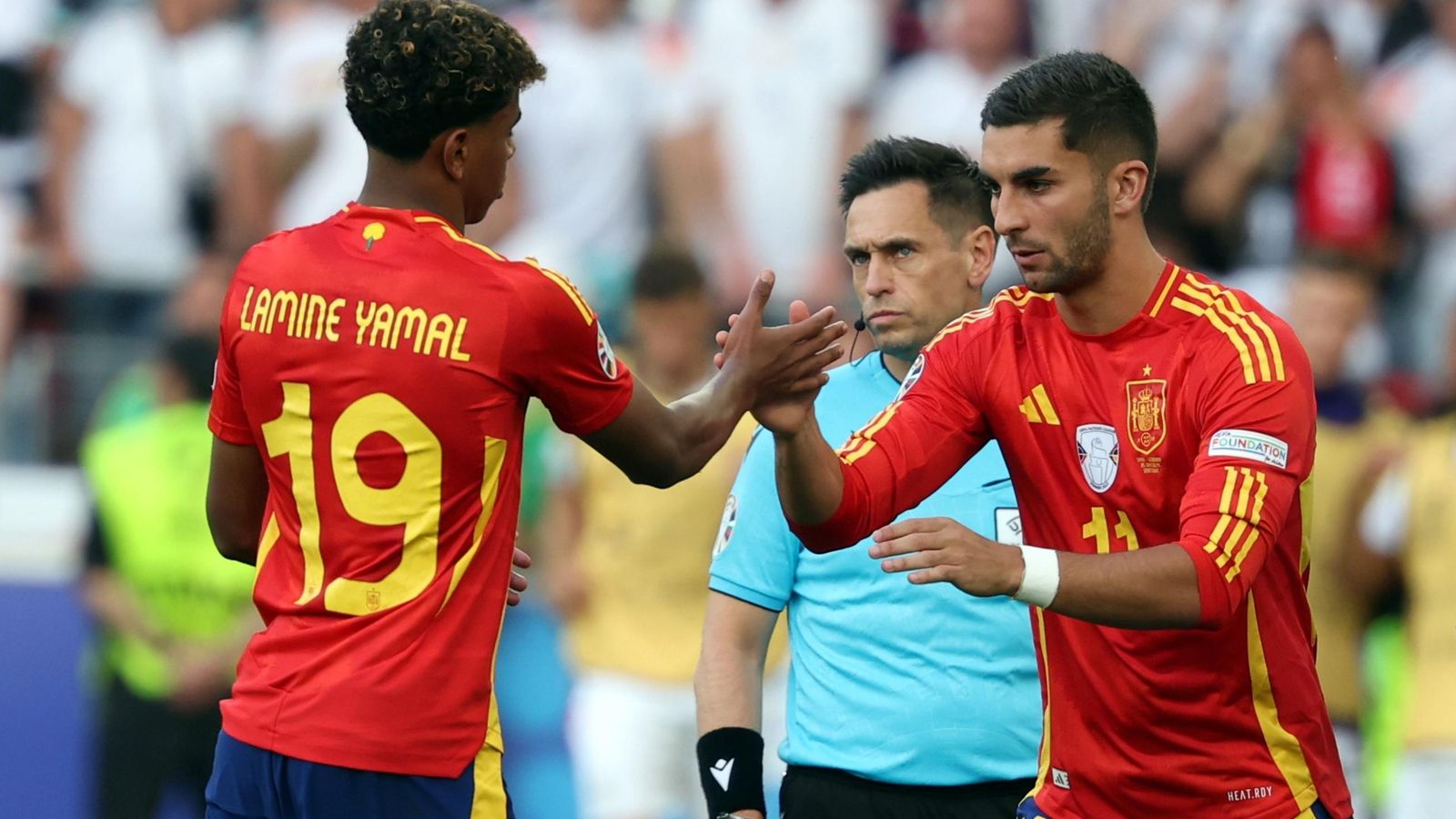 Las mejores fotos del España - Alemania