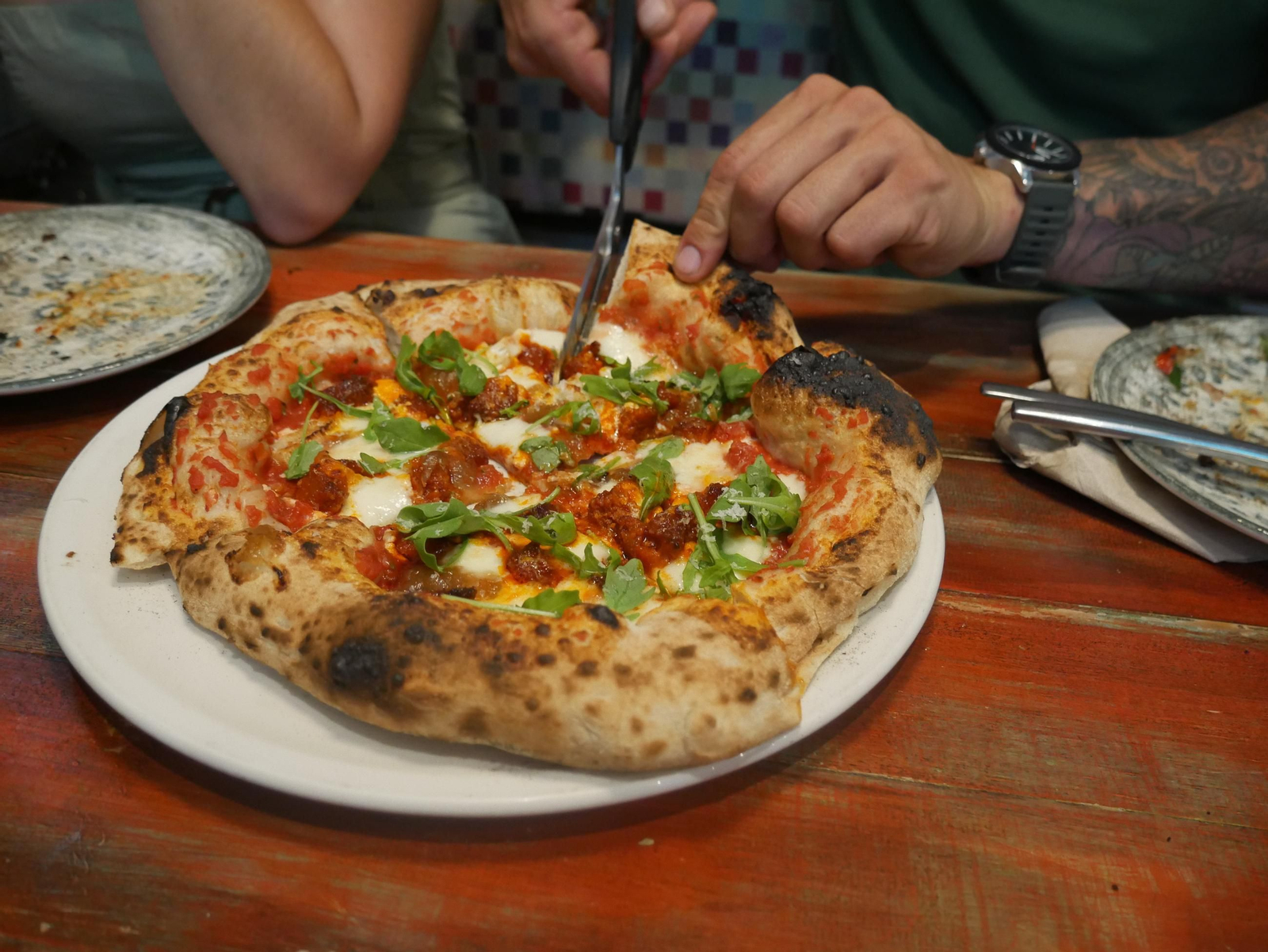 Pizza de Cosa Nostra en Costacabana.