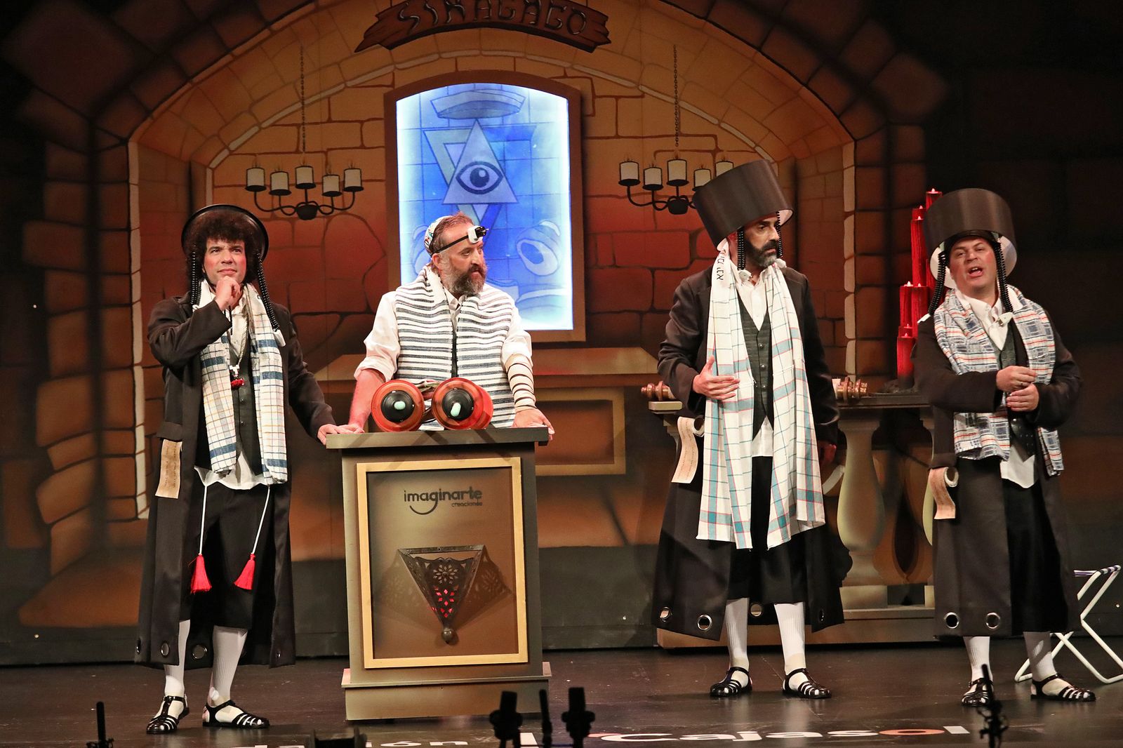 Cuarteto 'Los ultraortodoxos de los callejones Cardoso'