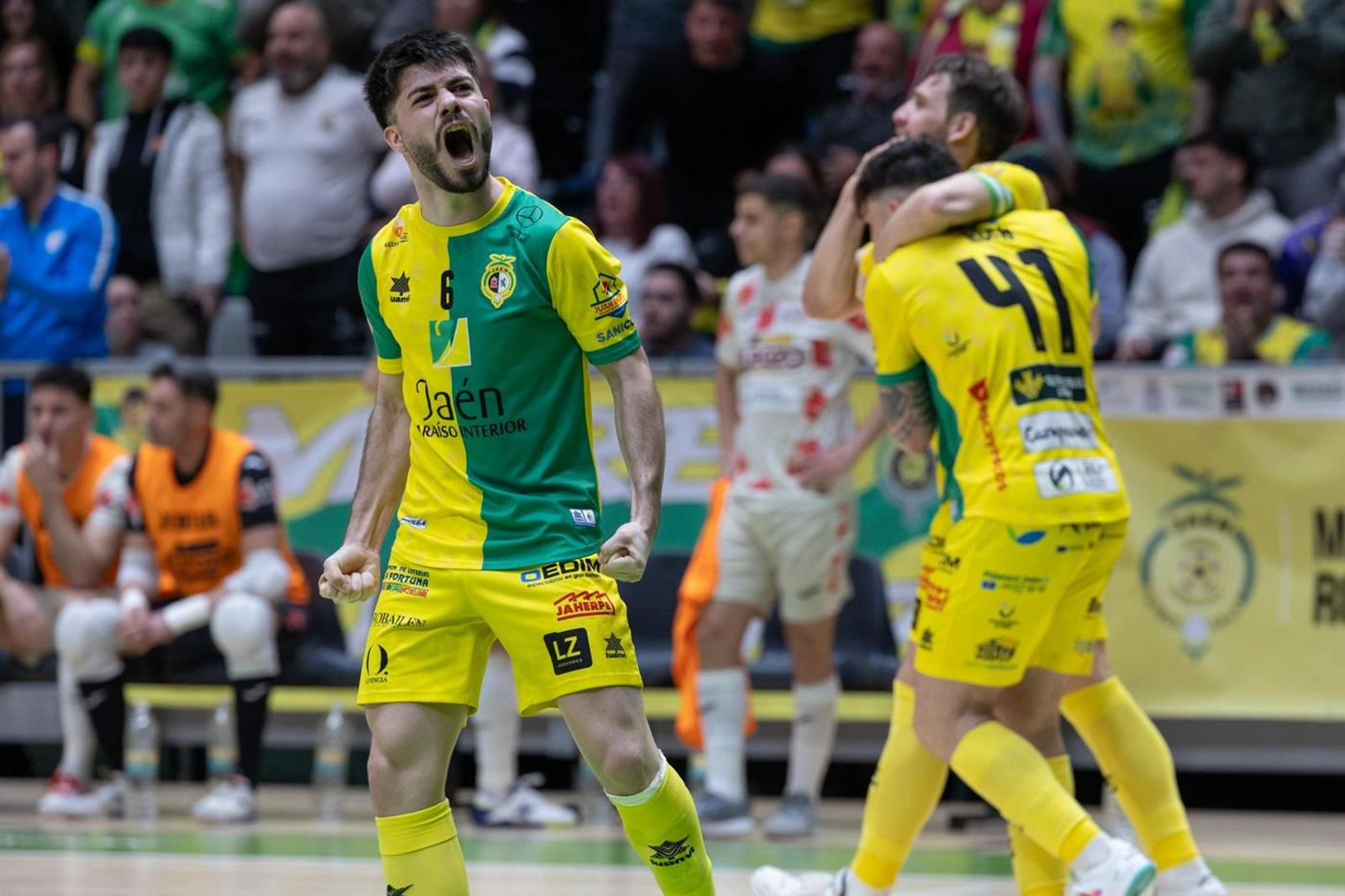 Las mejores fotos del empate entre Jaén Paraíso Interior FS y ElPozo Murcia