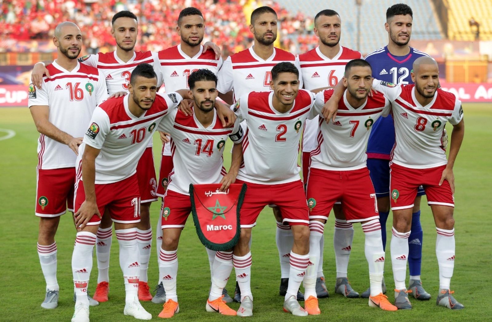 Once inicial de Marruecos, con Munir.