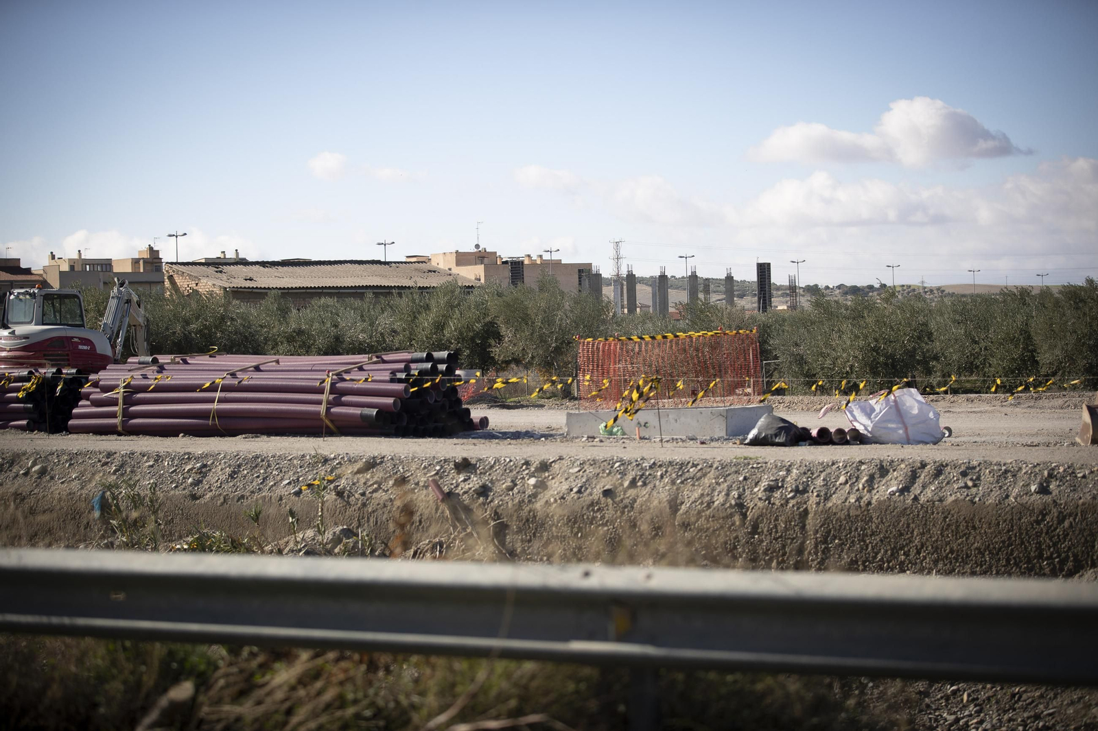 GR-3303 junto al Río Dílar