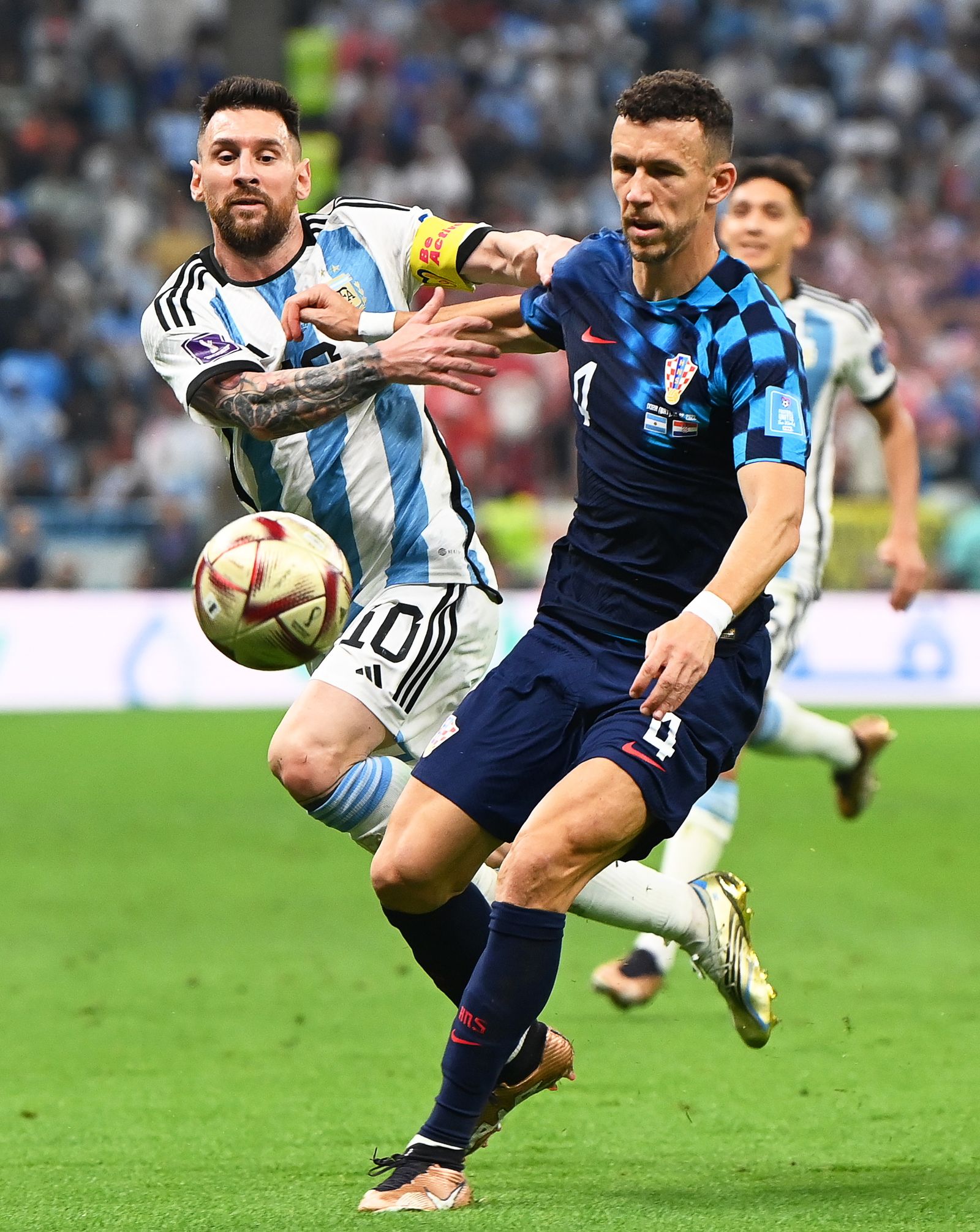 Las fotos de Messi contra Croacia