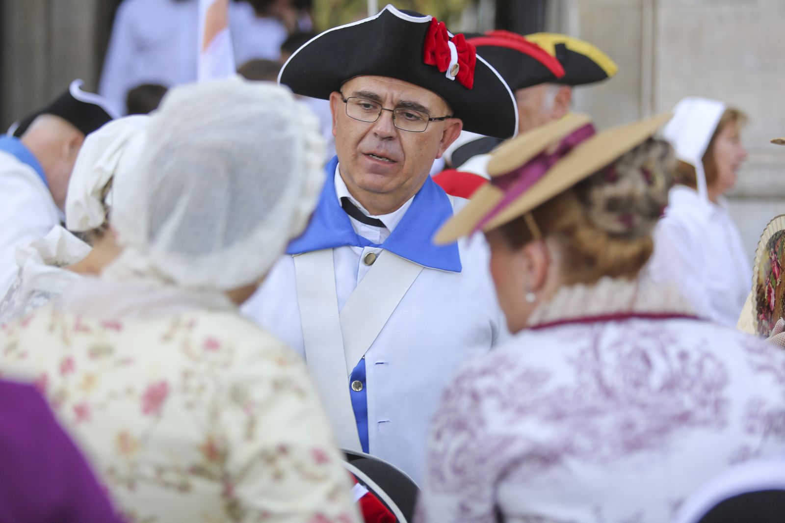 Las fotos del desfile en Málaga en recuerdo a Bernardo de Gálvez