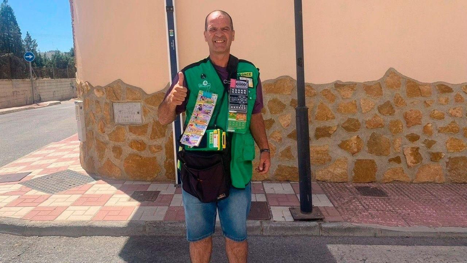 El vendedor de la ONCE, Manuel Fermín Morales El vendedor de la ONCE, Manuel Fermín Morales