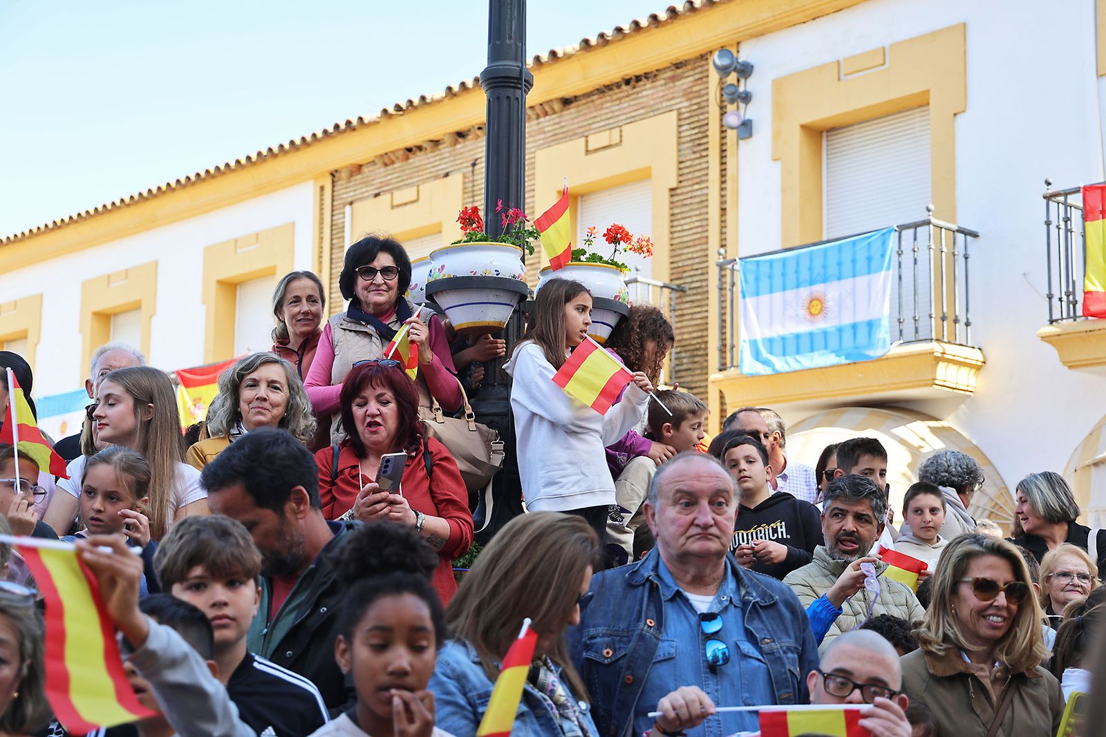 La llegada de S.M. el Rey Felipe VI a Palos de la Frontera, en fotografías