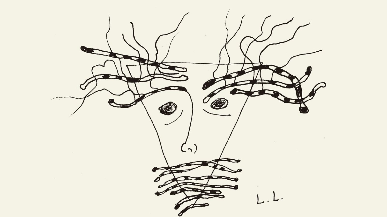 Ilustración de la sobrecubierta, obra de Laure Lachéroy, 2023.