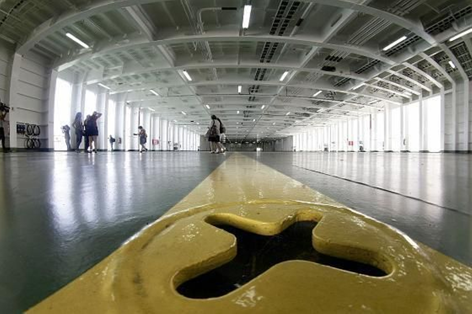 El moderno Superfast Baleares, construido en Navantia Puerto Real, reforzará el tráfico de mercancías entre Cádiz y las Islas Canarias.

Foto: Julio Gonzalez