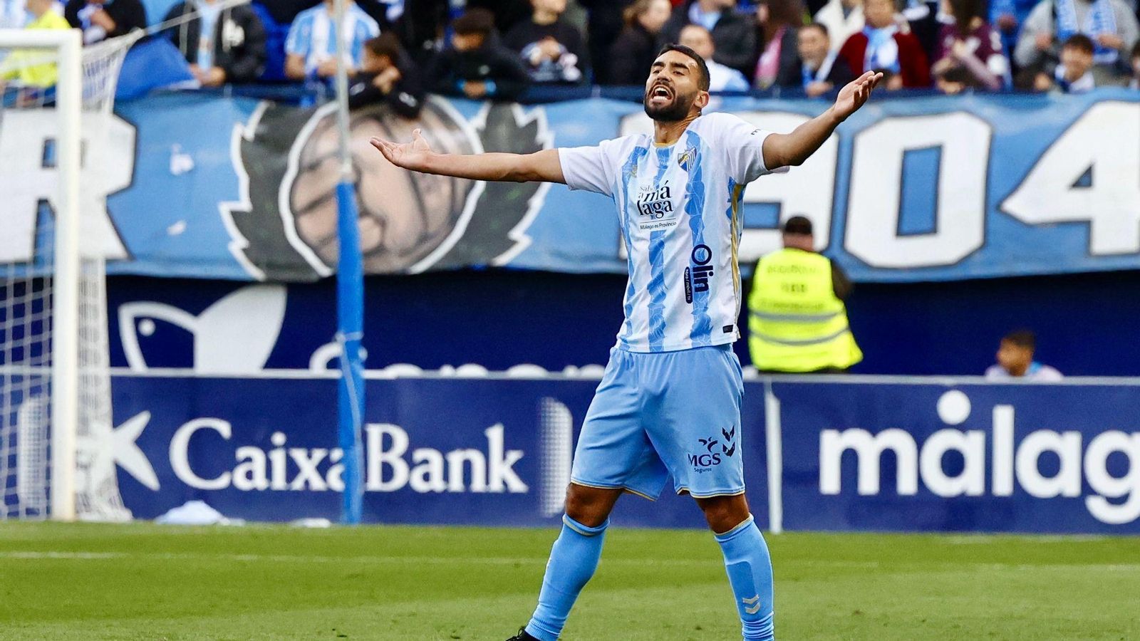 El Málaga CF-Racing de Ferrol, en fotos