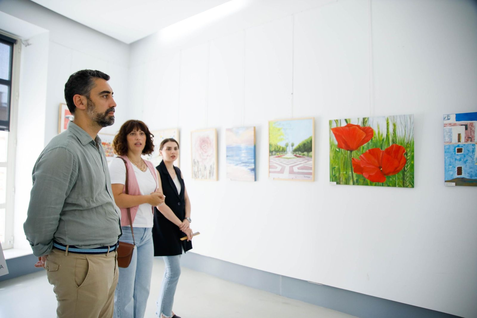 Exposición Arte Pintura de la sala Jairán, en imágenes