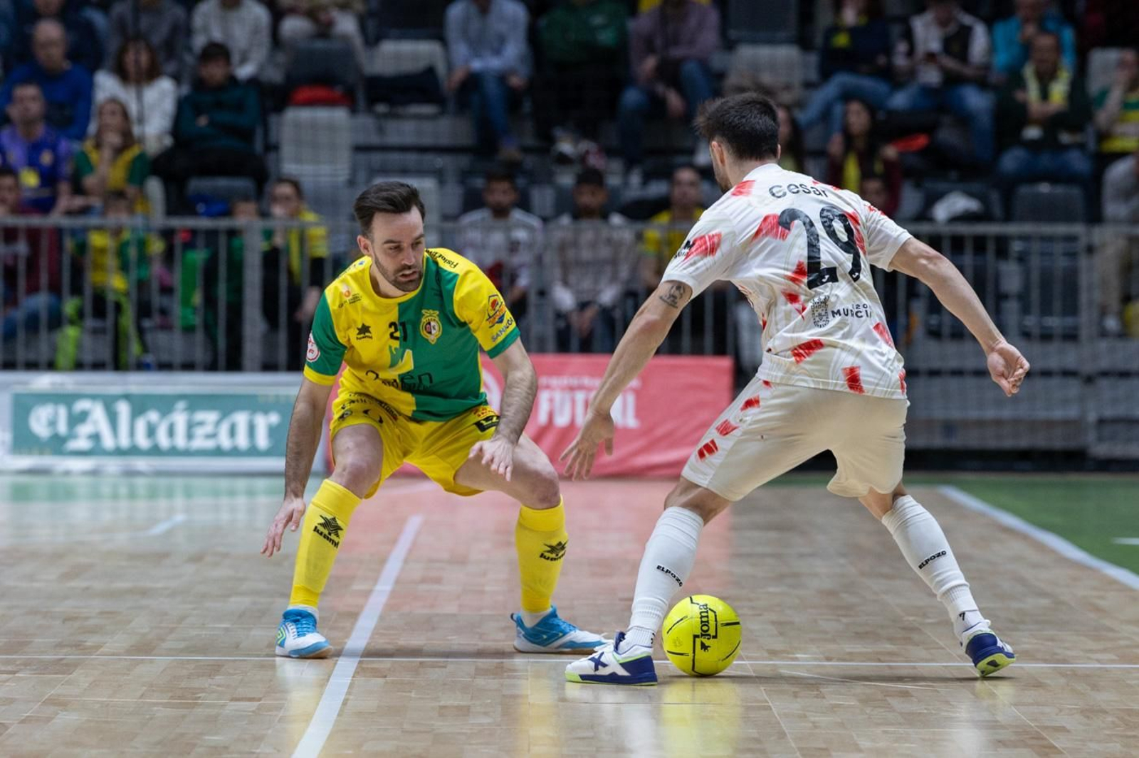 Las mejores fotos del empate entre Jaén Paraíso Interior FS y ElPozo Murcia