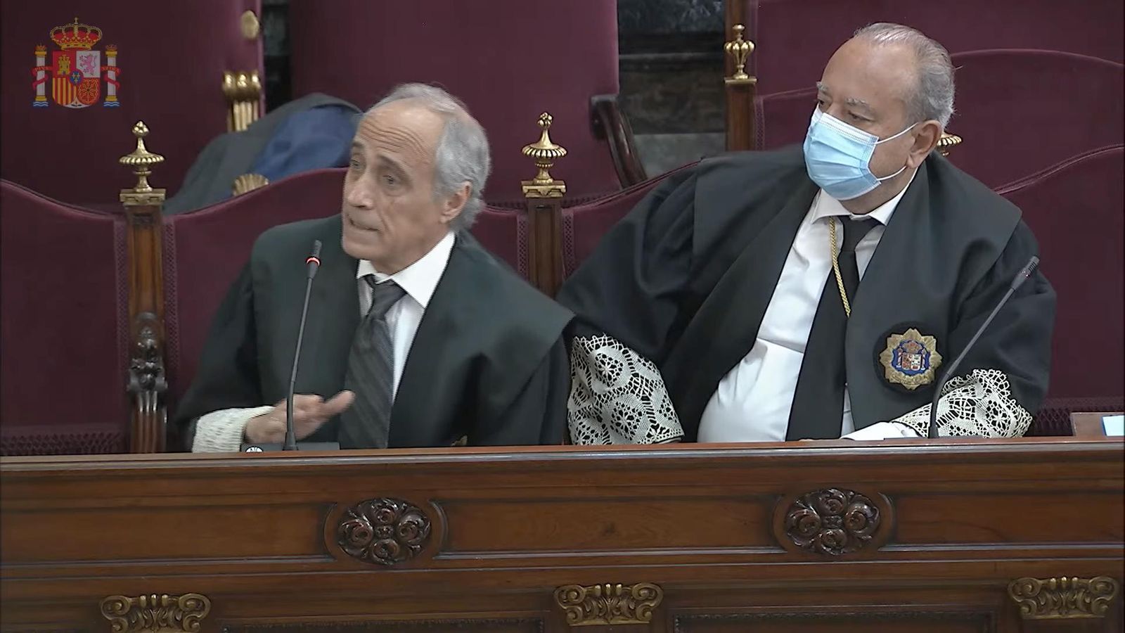 El fiscal Fernando Prieto, durante su intervención. El fiscal Fernando Prieto, durante su intervención.