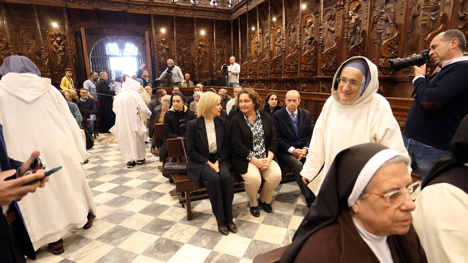 Misa de despedida en la Cartuja de Jerez a las hermanas de Belén