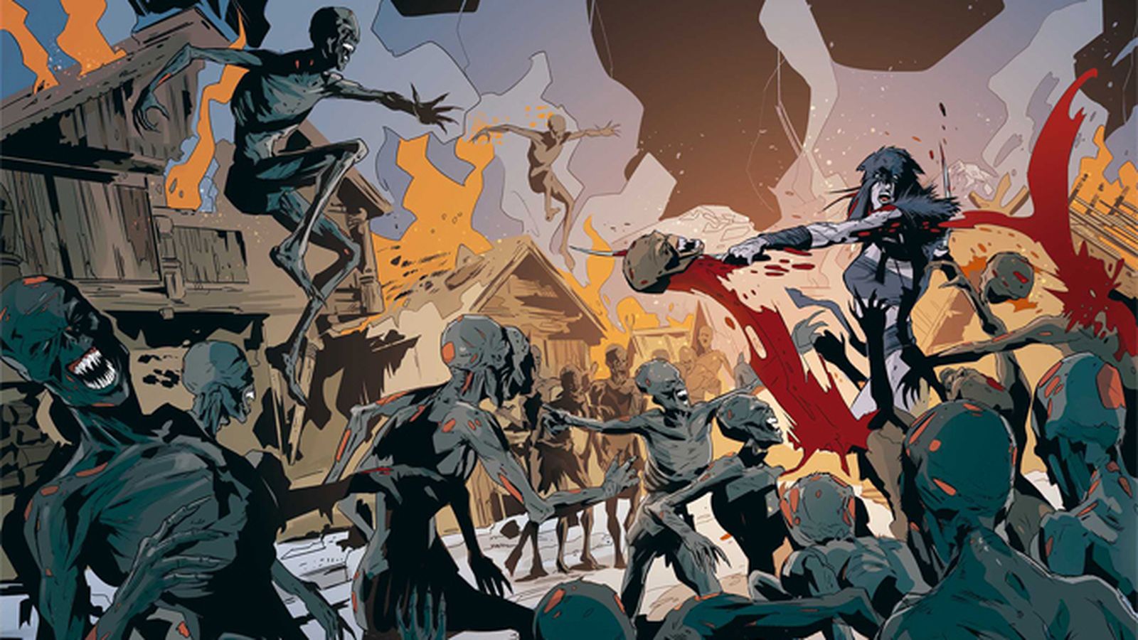 Una imagen de 'Ghost Wolf. Nacido de nieve y sangre',