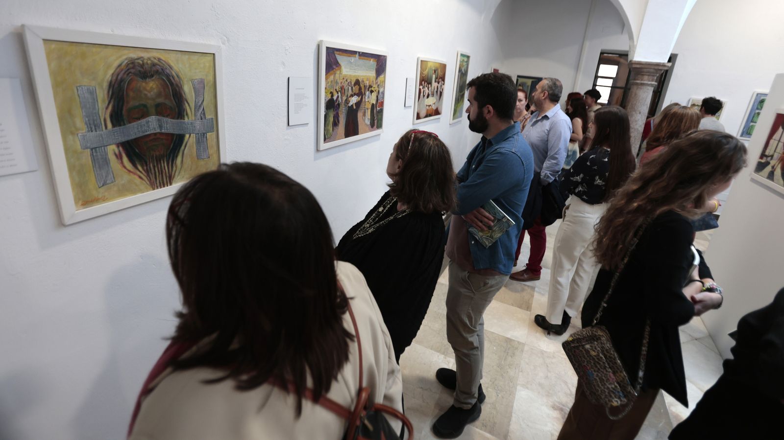 Inauguración de la exposición "Pasen y Lean" y presentación del libro Hominis Oblitus de Enrique Martínez