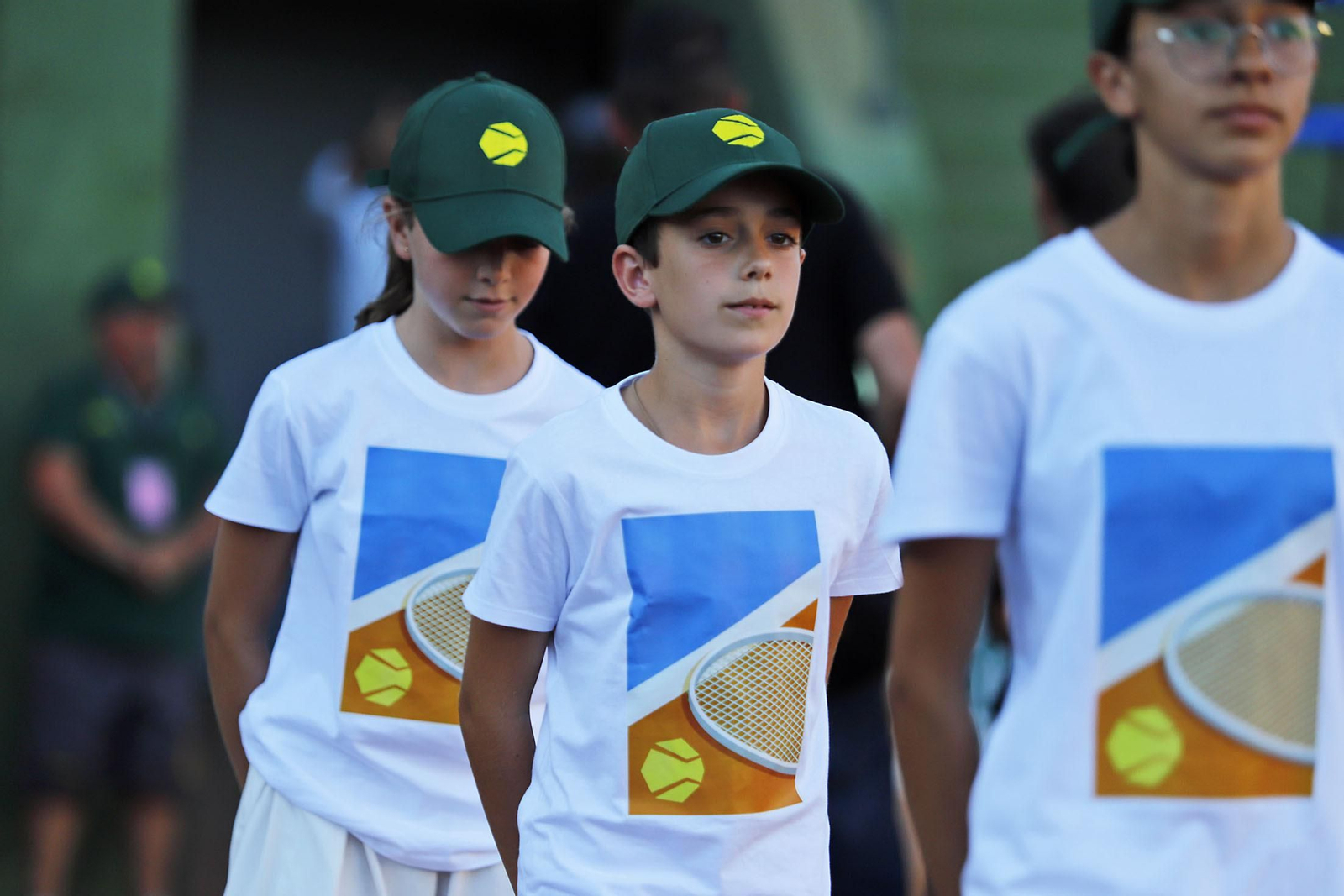 Imágenes del ambiente en la final femenina de la Copa del Rey de tenis de Huelva