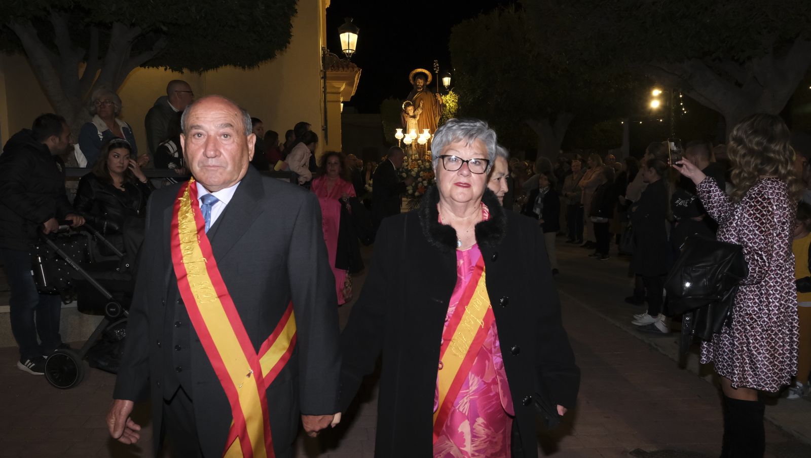 Imágenes de la Procesión de San José Obrero en las Fiestas de Benahadux