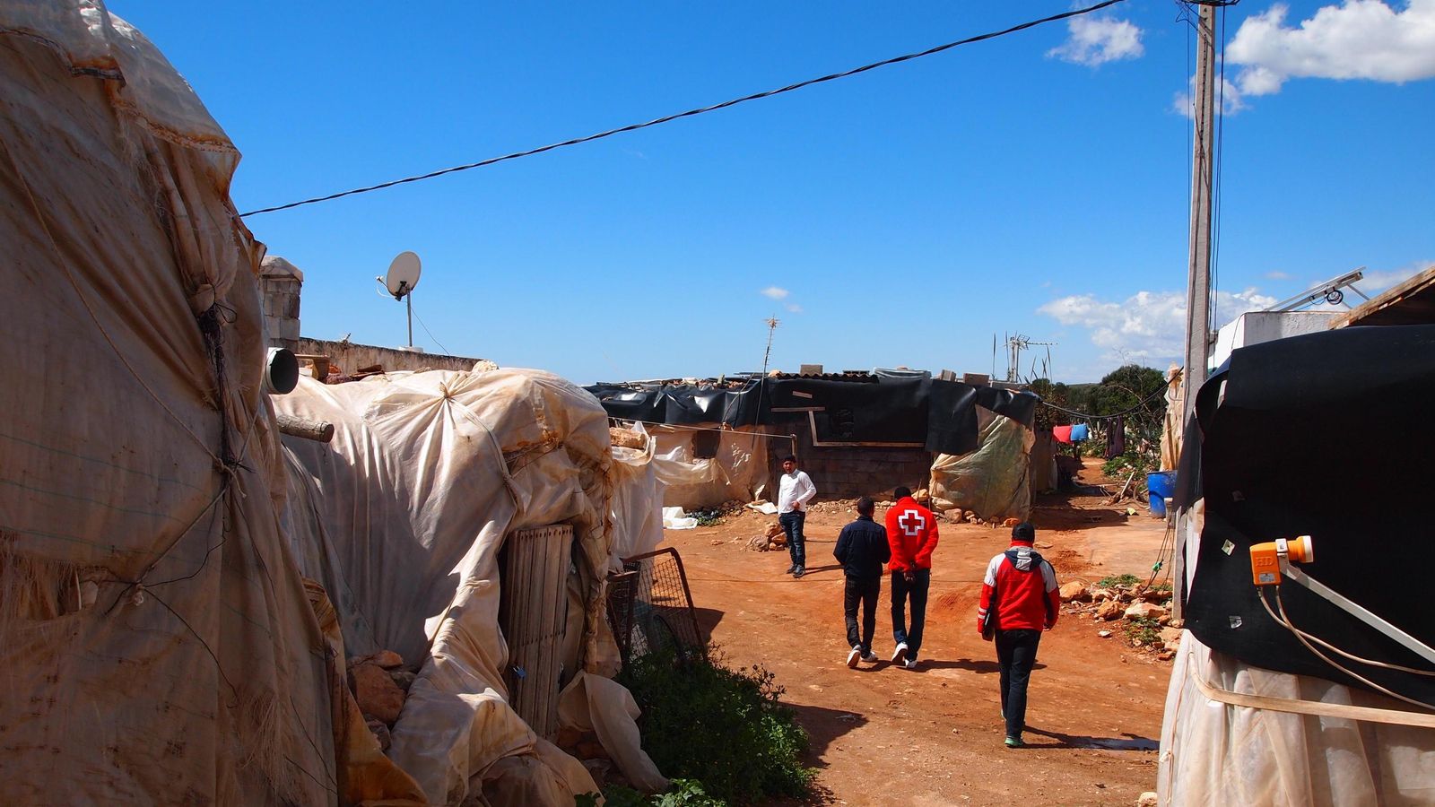 Uno de los asentamientos chabolistas en los que malviven más de 5.000 inmigrantes