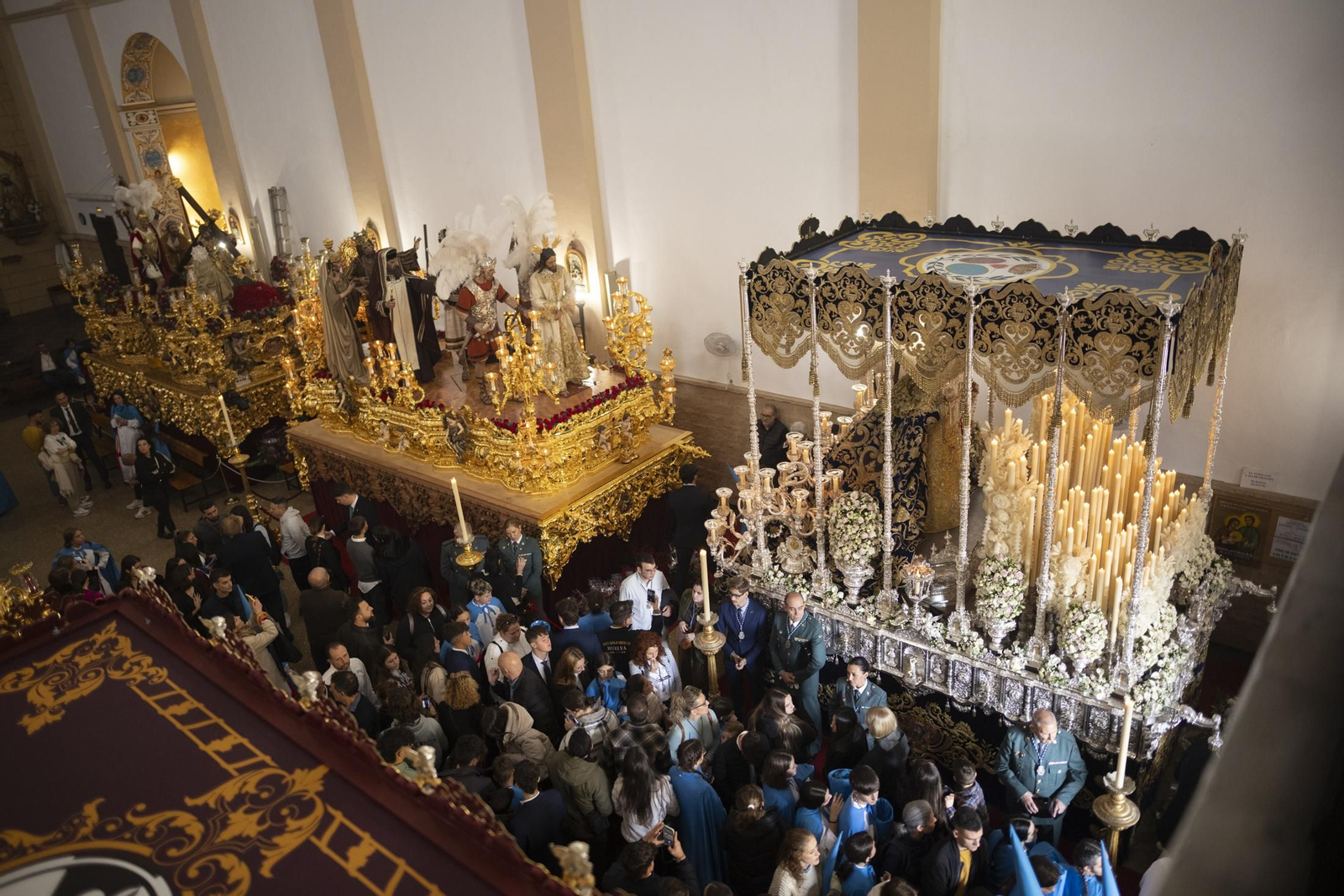 Las mejores imágenes del Miércoles Santo en Huelva: Hermandad de la Victoria