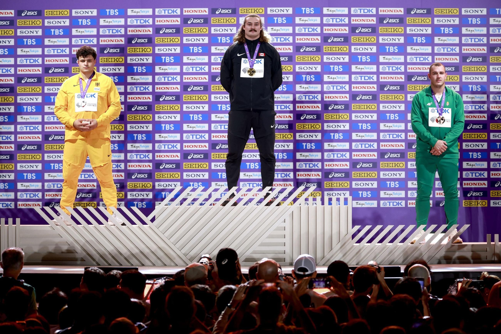 Las fotos de la lesión de Jordan Díaz y del resto de la jornada del Mundial de atletismo