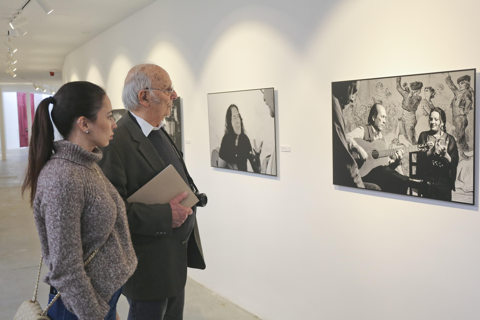'Flamenco', la exposición fotográfica de Carlos Saura en La Malagueta