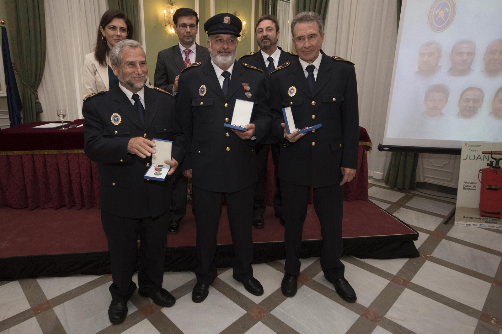 Las imágenes de la celebración del patrón de los bomberos