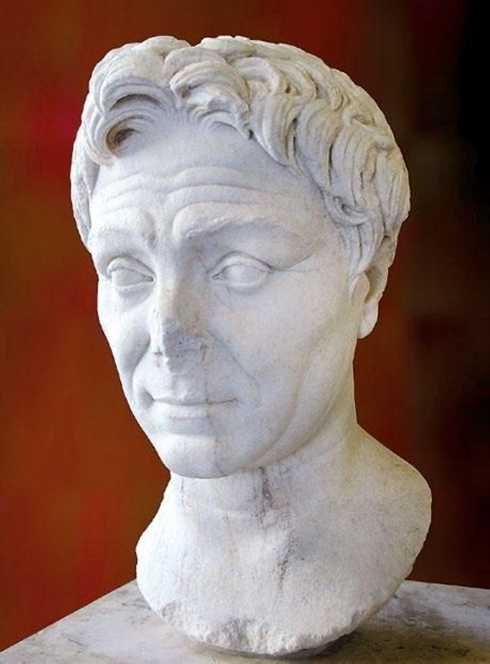 Pompeyo el Grande del Museo del Louvre. París (Francia).