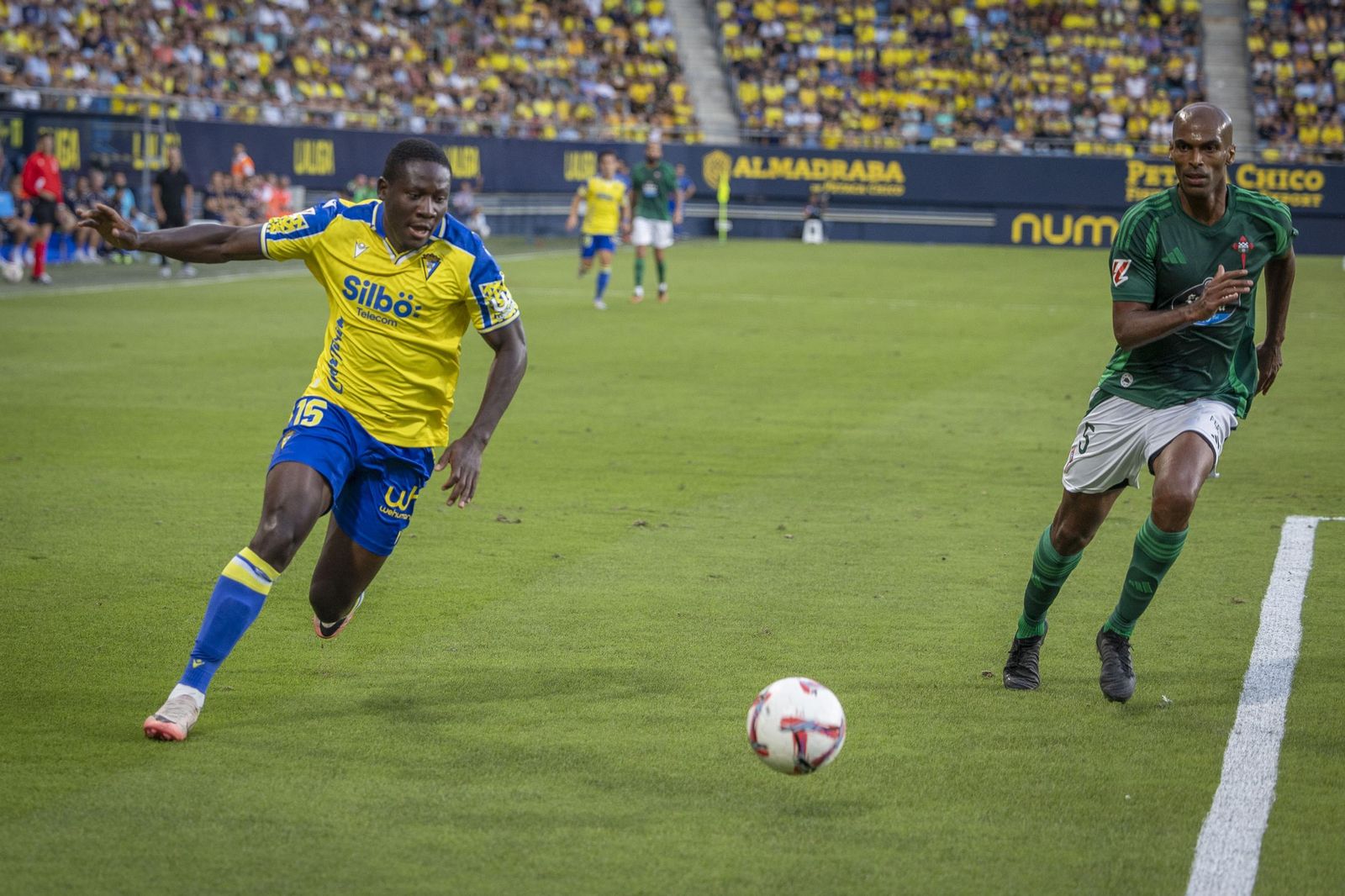 Las imágenes del Cádiz CF-Racing de Ferrol