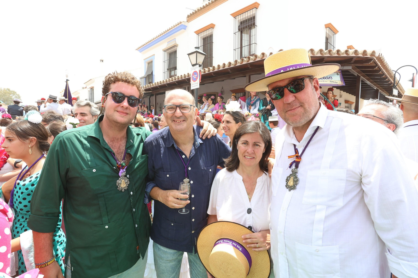 La Hermandad del Rocío de Jerez se presenta ante la Virgen