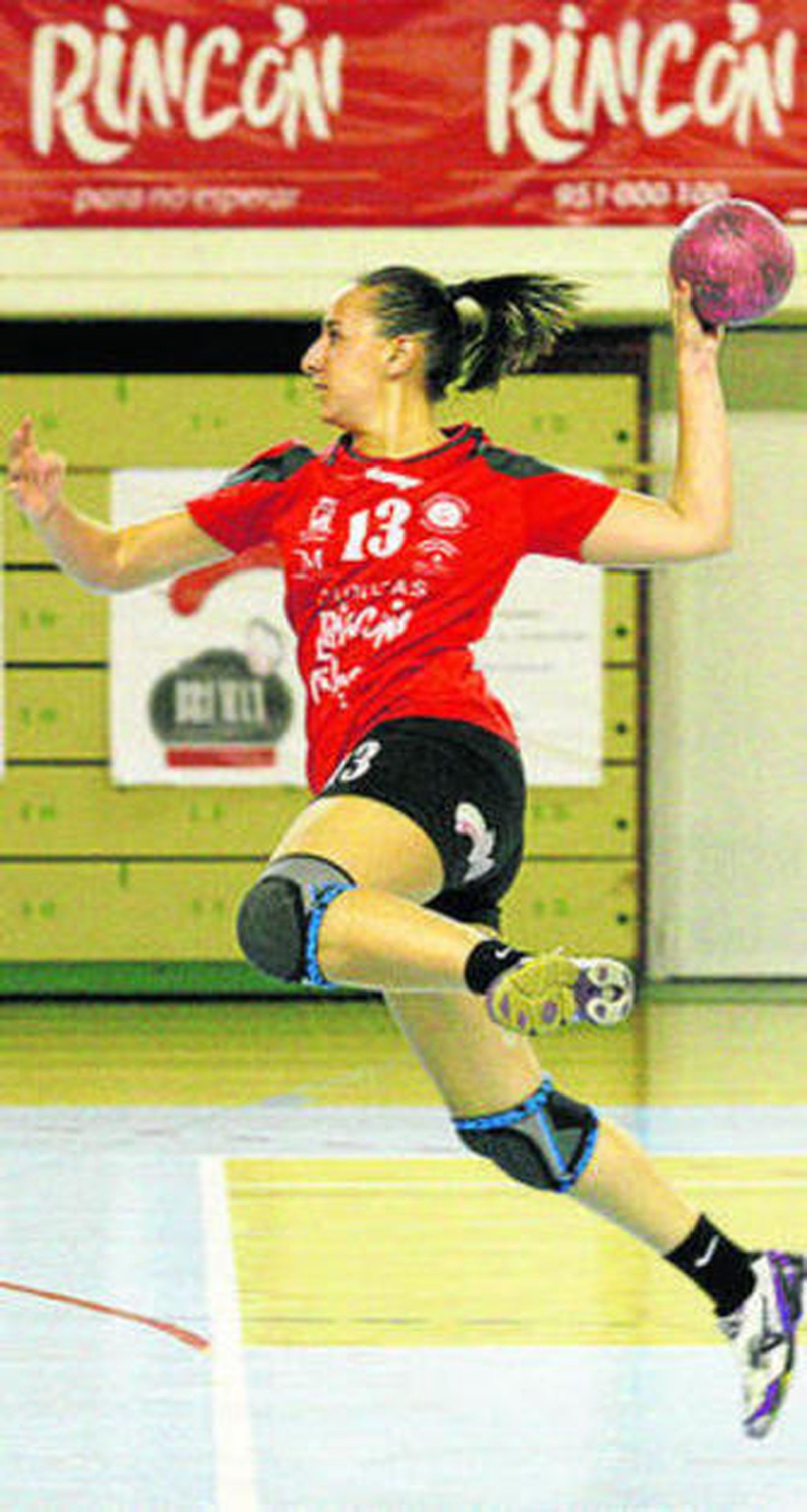 Neiba Sánchez, ayer.