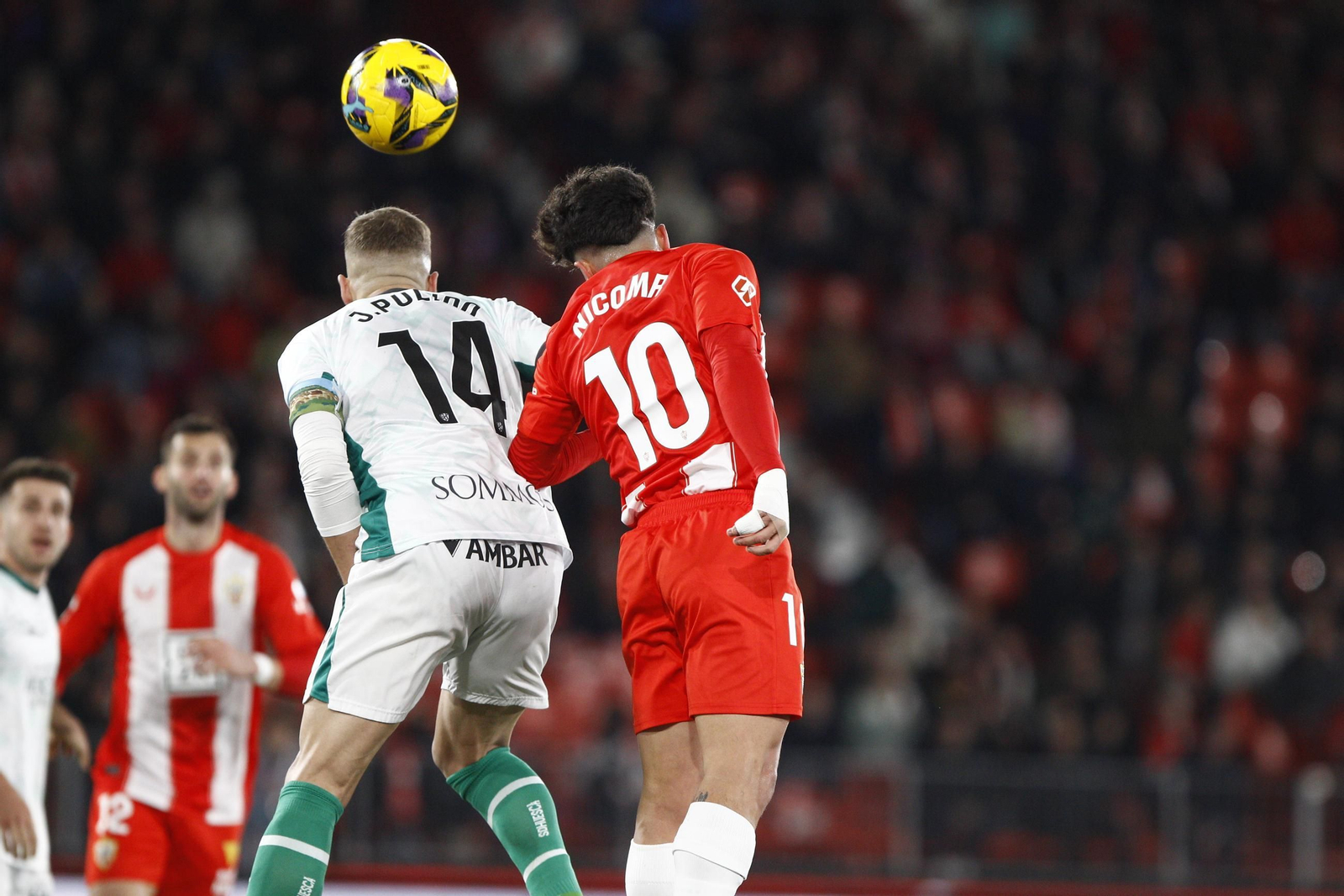 Las imágenes del partido U.D. Almería-S.D. Huesca