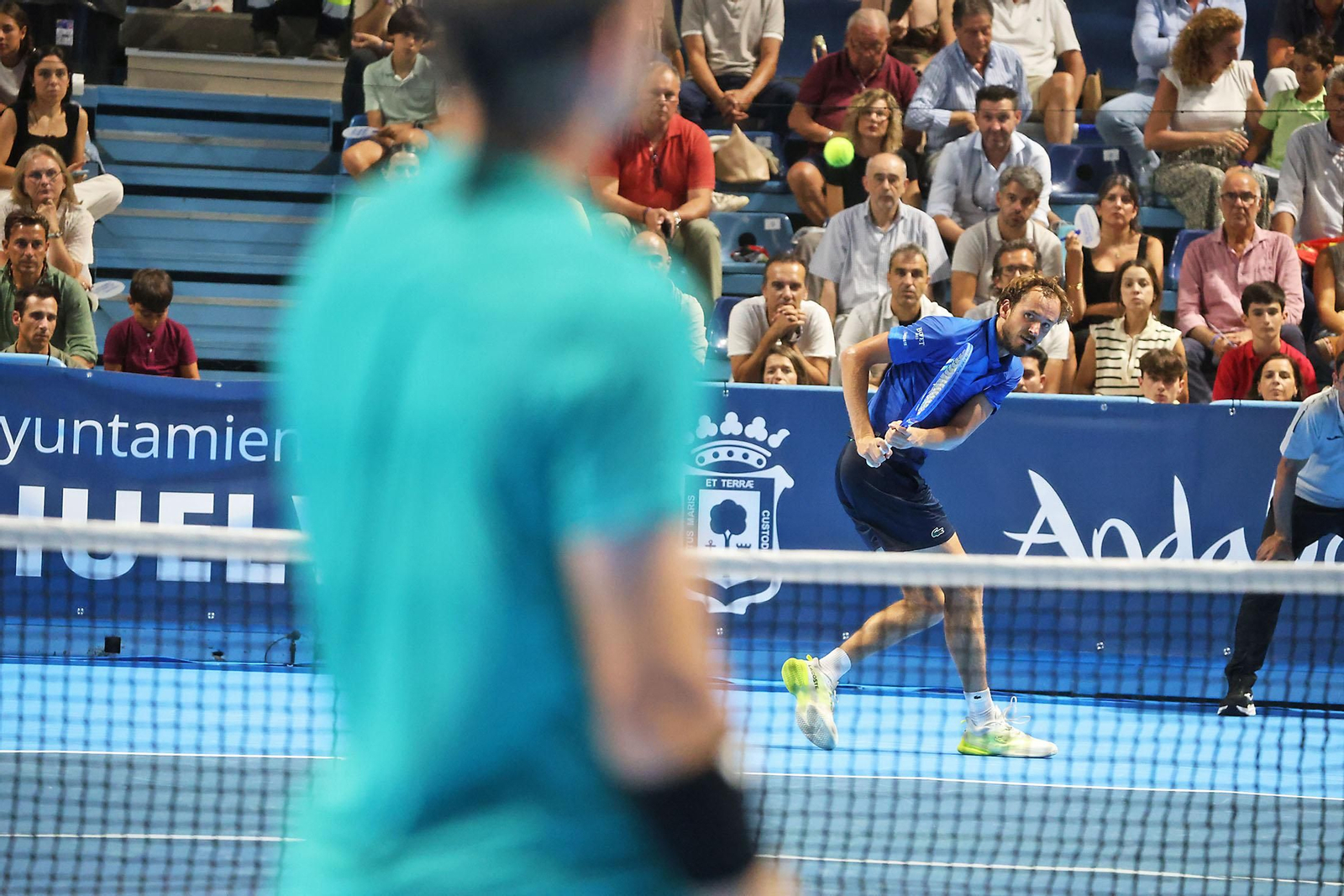 Imágenes de la final masculina de la Copa del Rey de tenis entre Daniil Medvedev y Alejandro Davidovich