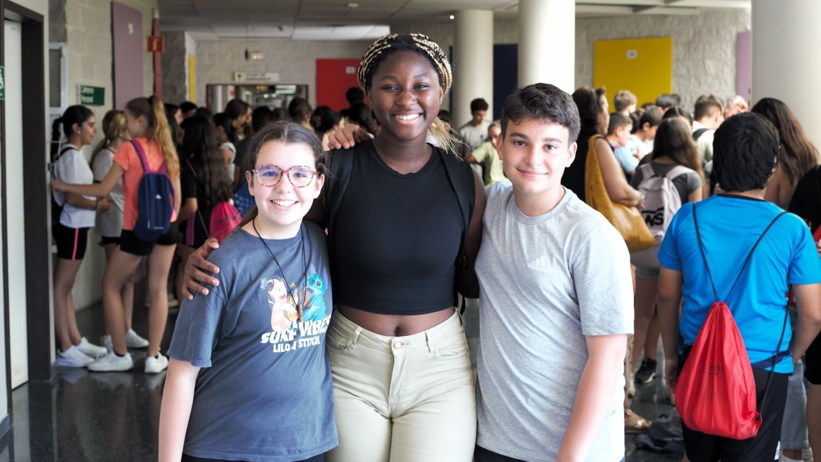 Idaira Hormigo, Mabinty Diawara y Román Raya.