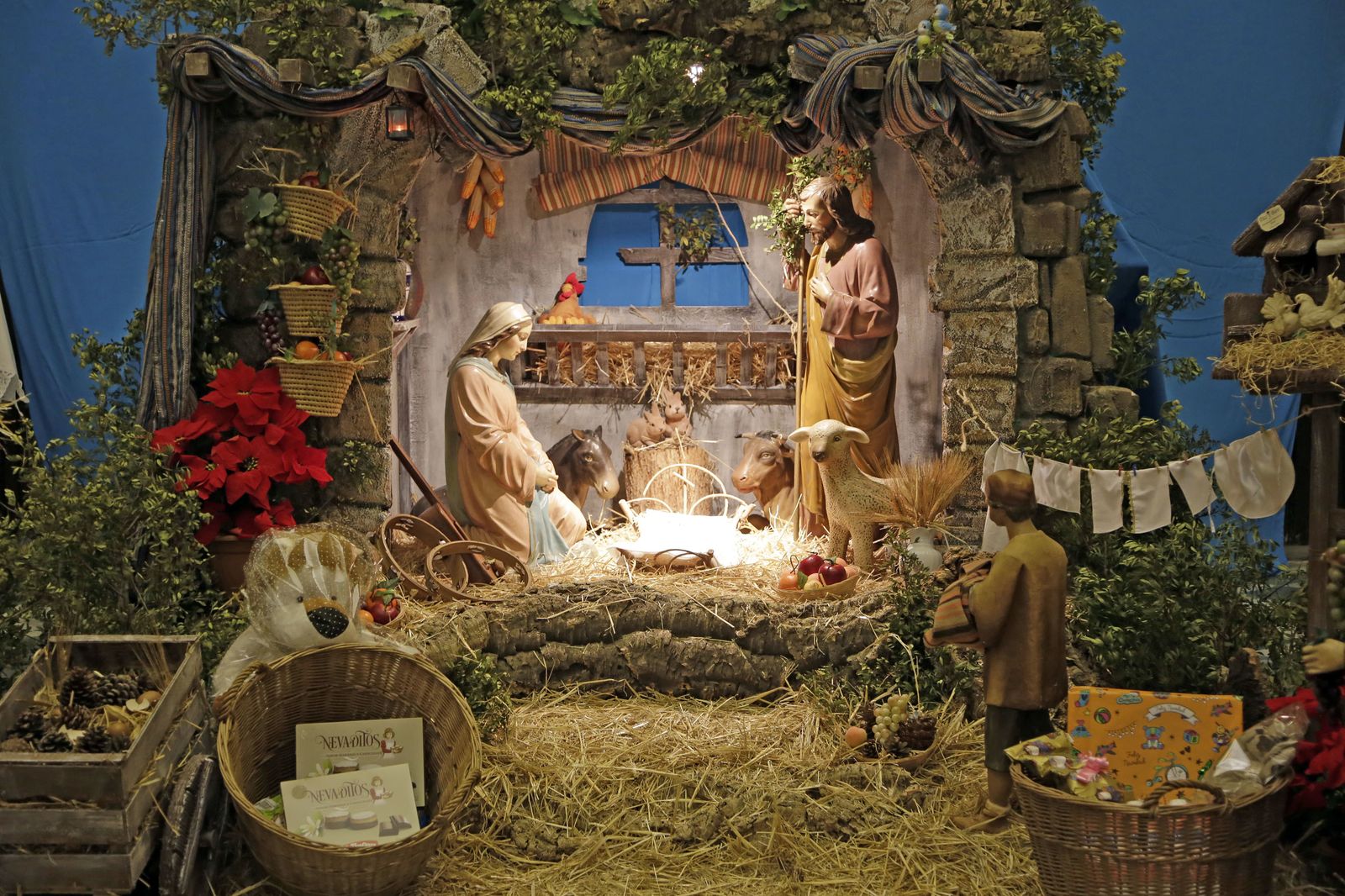 Varios de los Belenes que se pueden visitar los distintos lugares de Jerez