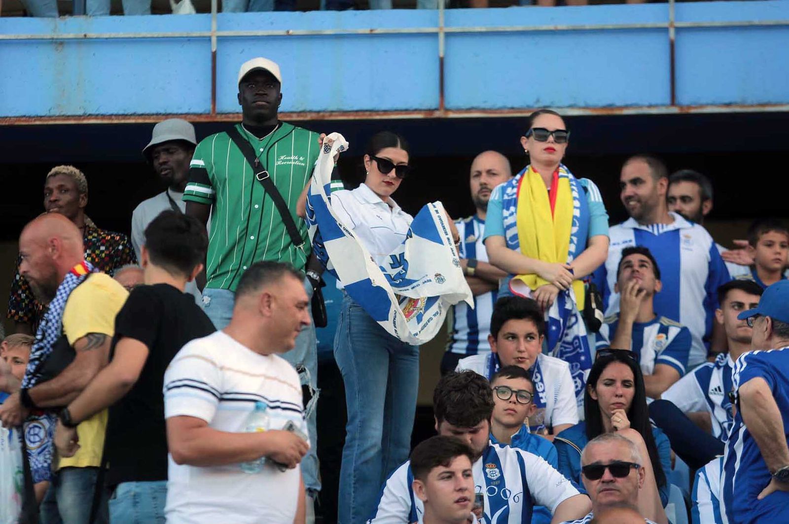 Imágenes del ascenso del Recreativo de Huelva contra el Cacereño