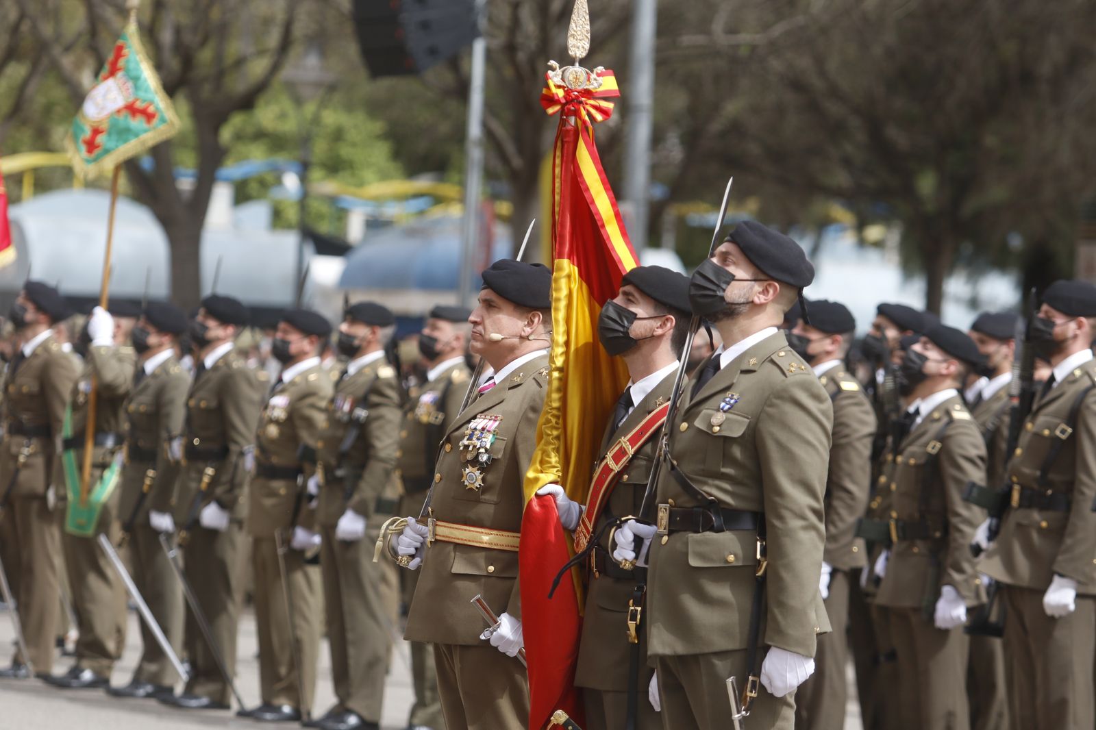 La jura de bandera civil en Córdoba, en imágenes
