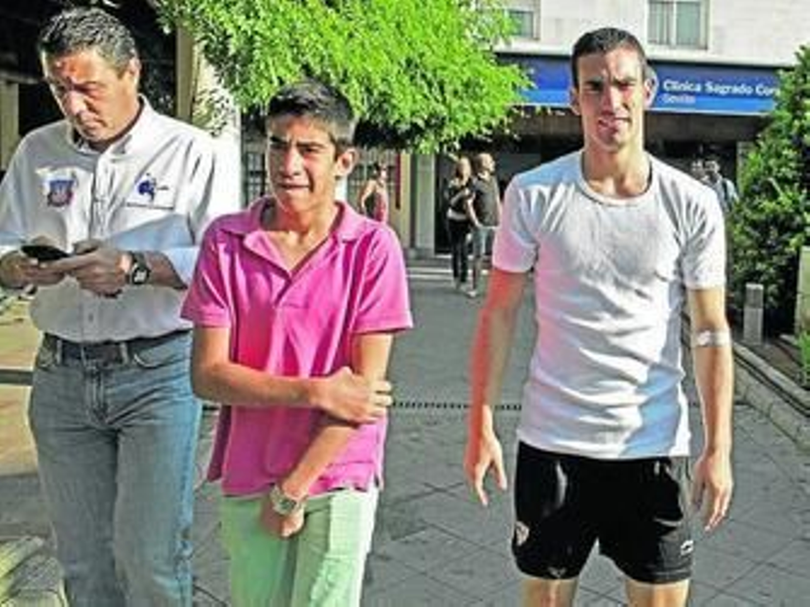 Alejandro Alfaro, junto a Juan Martagón, nuevo delegado.